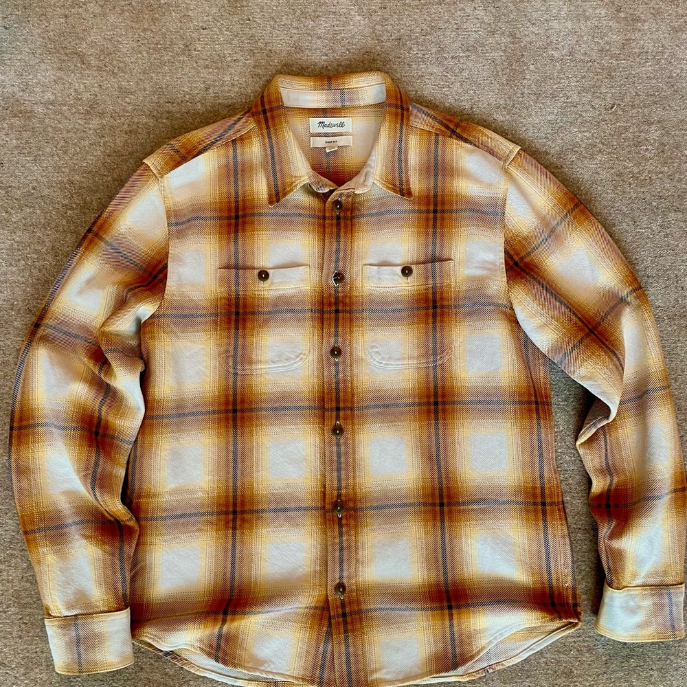 Plaid Shirt Jacket from Madewell